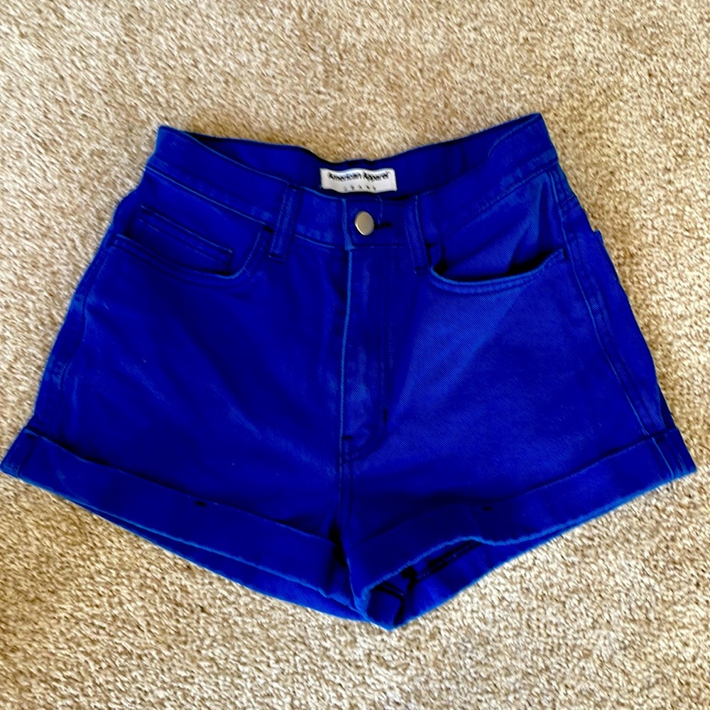 American Apparel high waisted retro shorts